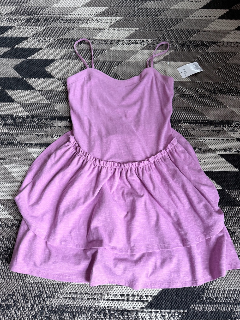 So Juniors Spaghetti-Strap Tiered Dress - Lavender